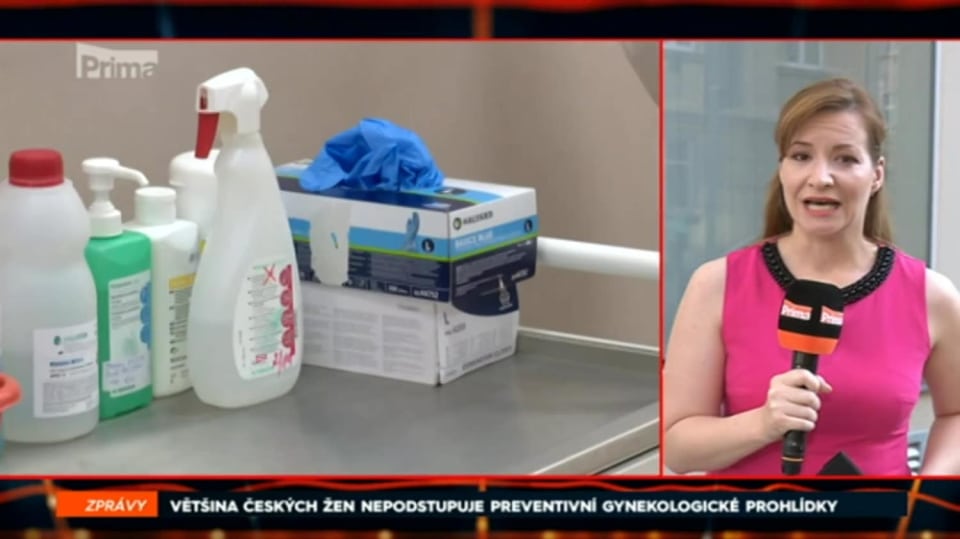 8. 6. 2018 ZPRÁVY: VĚTŠINA ČESKÝCH ŽEN NEPODSTUPUJE PREVENTIVNÍ GYNEKOLOGICKÉ PROHLÍDKY
